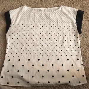 Polkadot B&W Dress shirt